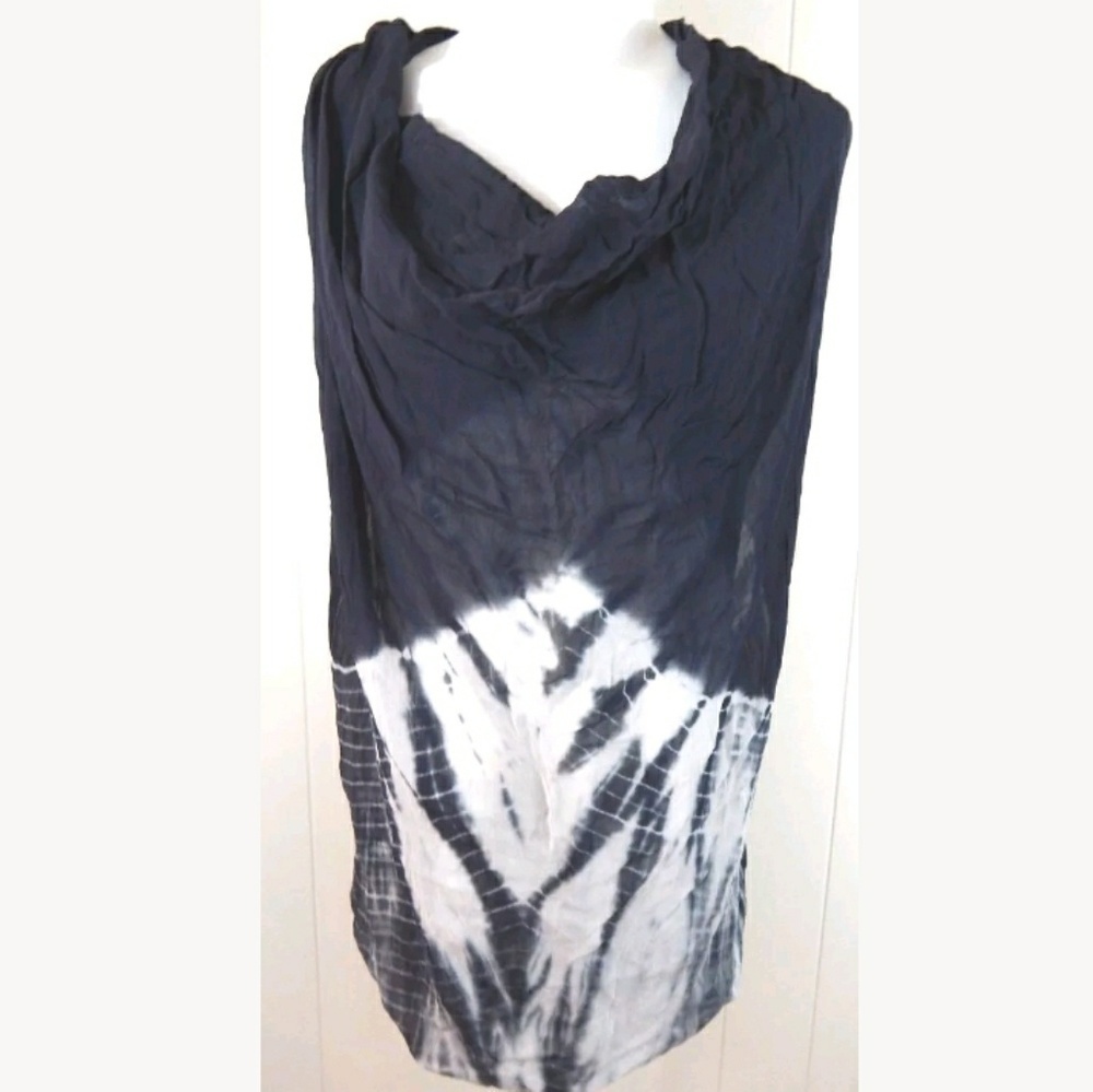 YFB Draped Front Tie Dye Sleeveless Top